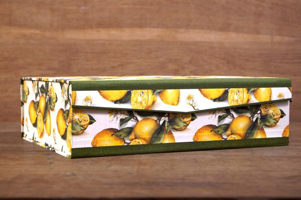 Schachtel "Zitronen", Aufbewahrungsbox